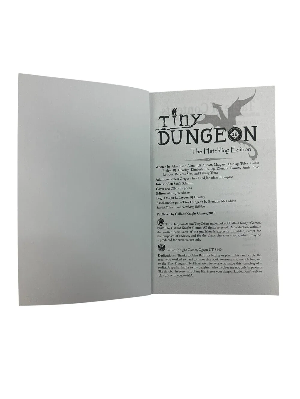 Tiny Dungeon - The Hatchling Edition